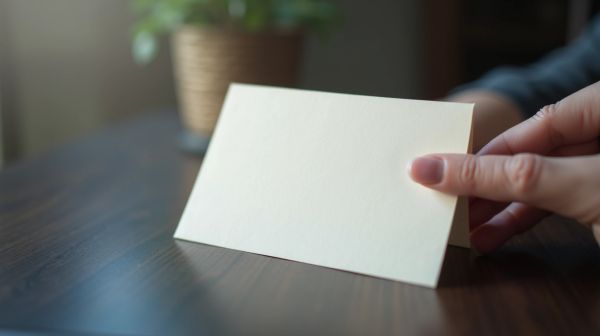 Remercier avec une carte de remerciement décès adaptée
