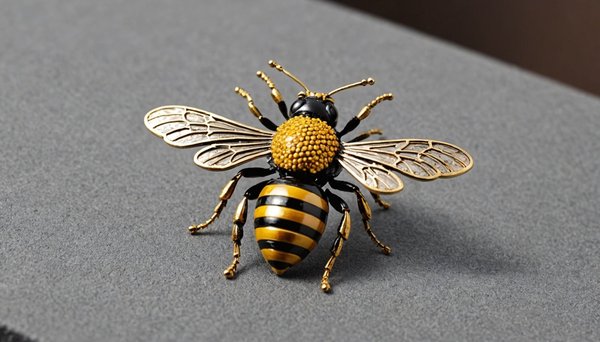 Broche abeille : l'accessoire tendance et élégant