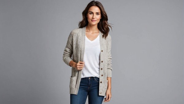 Découvrez la collection cardigan femme avec jusqu'à -50%