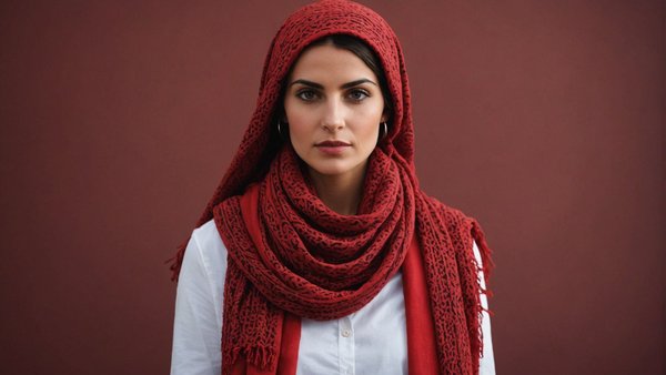 Découvrez le shemagh rouge en promotion à 16,90 € !